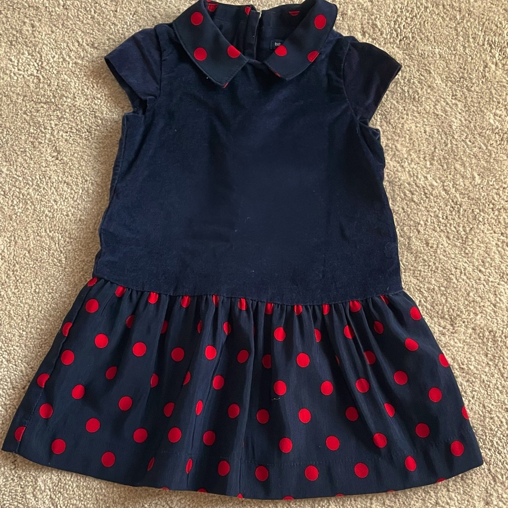 GAP Excellent condition toddler polka dot dress